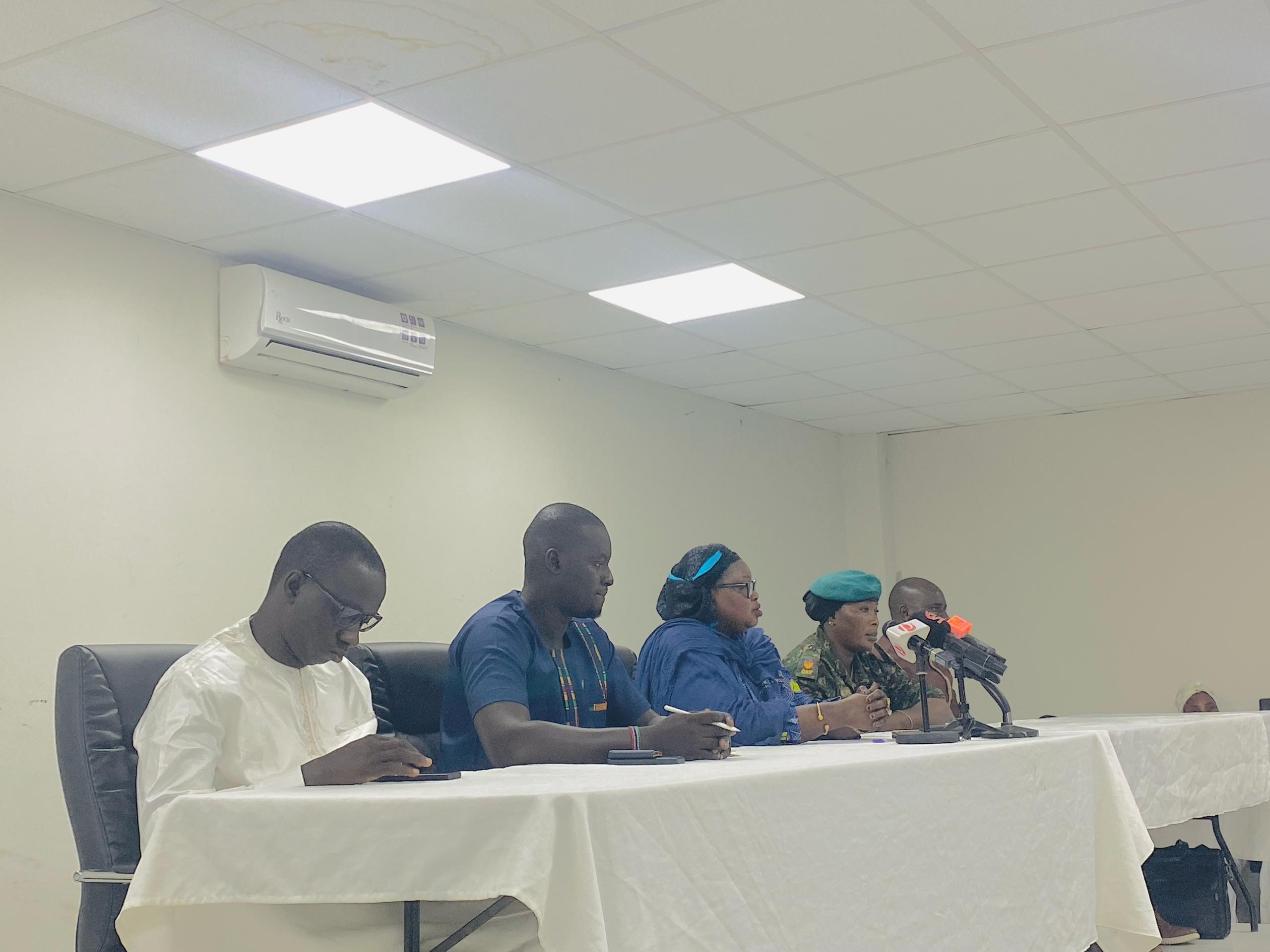 Gambia: St. Joseph’s Secondary School, Camara Muso Launch Press Club –